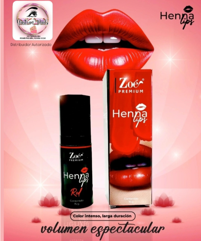 Henna labios alternativa